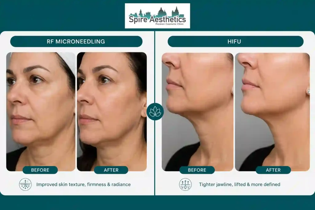 Can RF Microneedling and HIFU Be Combined Shefford?